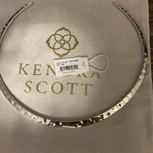 Kendra Scott silver zorte collar necklace